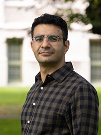 Headshot of Sajjad outside.